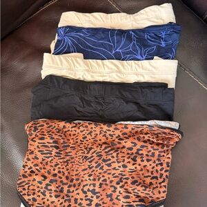 SOMA lot of 5 Modern brief panties. High waisted Size XL. $30 for lot of 5 pair